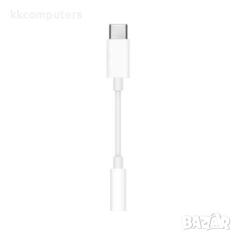 Кабел AUX HQ за Apple, 3.5мм към USB-C, В кутия, Бял, снимка 3 - USB кабели - 52052784