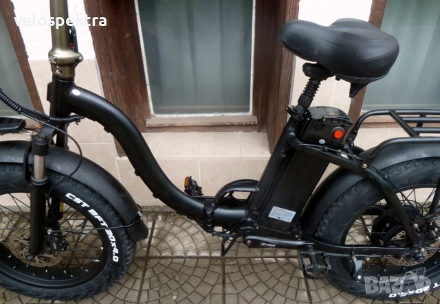 Електрически ФАТ  Е-Байк - сгъваем "пони" !  50 км.ч. !, снимка 8 - Велосипеди - 54282760