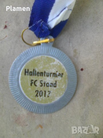 Немски футболен медал 6, снимка 2 - Други ценни предмети - 37214209