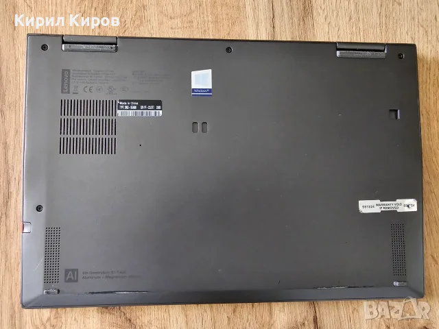 ЗА ЧАСТИ Lenovo ThinkPad X1 Yoga Gen 4 Touchscreen (i5 10 gen, 16GB RAM) | без диск | без зарядно, снимка 10 - Части за лаптопи - 55963573