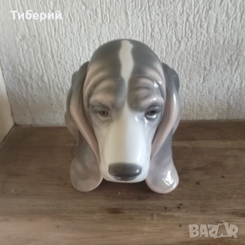 Порцеланова фигура куче/колекционерска, снимка 8 - Колекции - 52094937