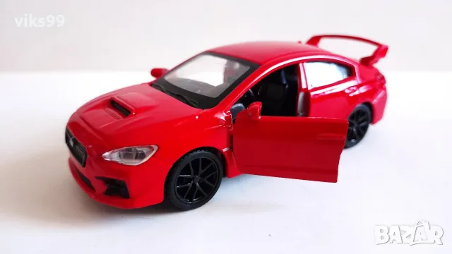 Subaru WRX STI 2017 Maisto - Мащаб 1:40 , снимка 2 - Колекции - 53283353