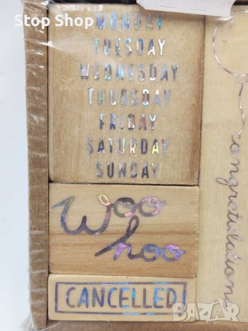 Дървени печати , снимка 5 - Други - 38603604