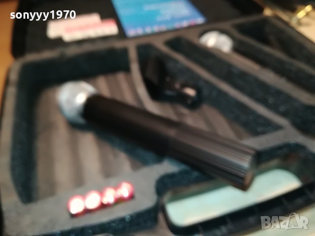 SHURE X 2 БЕЗЖИЧНИ МИКРОФОНА 0909220823, снимка 4 - Микрофони - 37945392