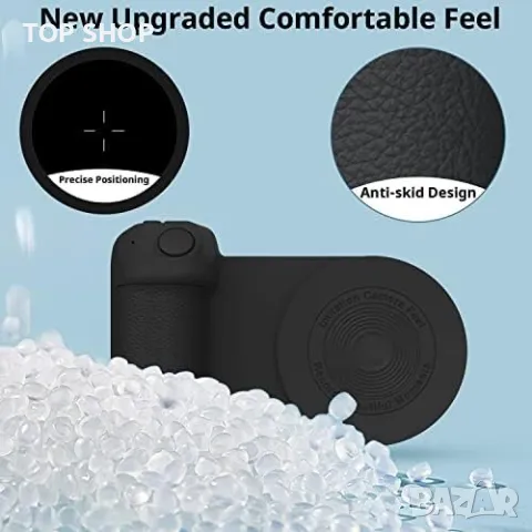 Нова Безжична зареждаща ръкохватка държач за камера Bluetooth управление, снимка 2 - Аксесоари за Apple - 49657621