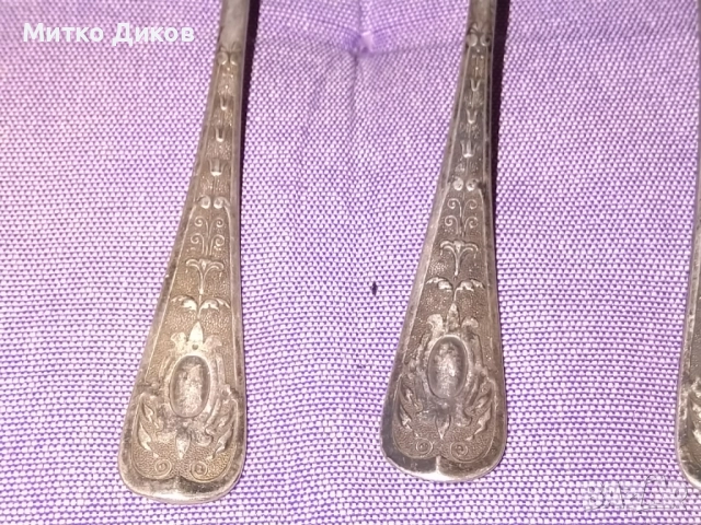 Duralit Rostfrei Solingen немски лъжици 4 бр 210мм Silver plated , снимка 3 - Прибори за хранене, готвене и сервиране - 51516204