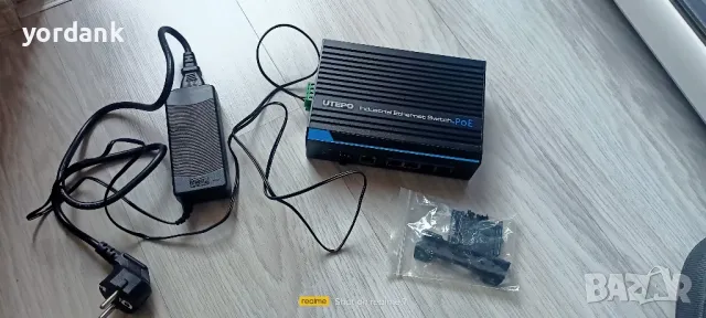 Индустриален PoE switch Utepo UTP7204e, снимка 2 - Суичове - 50176977