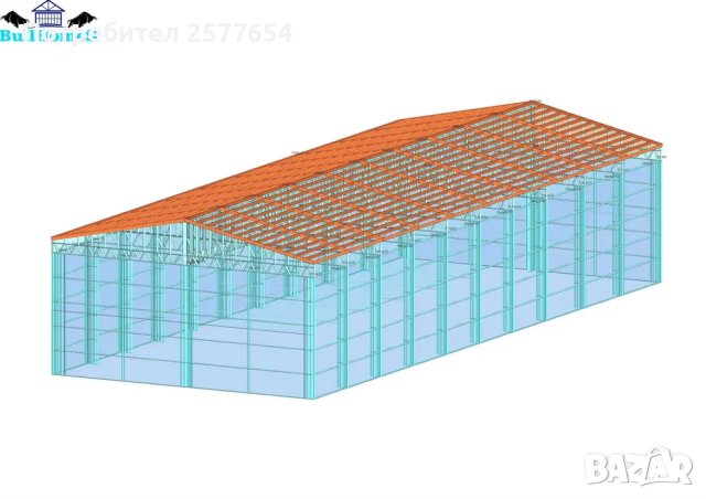 ЛИЗИНГ - Халета, Хале, Магазини, Магазин, Складове 360м2, снимка 3 - Строителни материали - 44197738