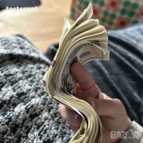 Сет $100 банкноти – реквизит (Prop Money) за видеа, филми, TikTok, Instagram тикток инстаграм стори, снимка 4 - Фен артикули - 54363535