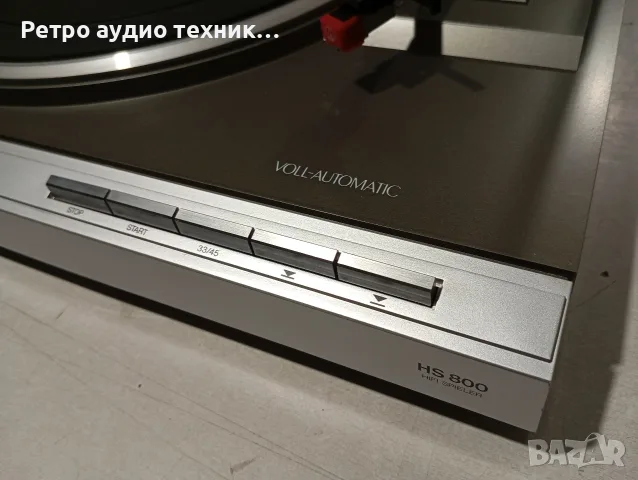 Грамофон Telefunken HS 800 hifi, снимка 3 - Грамофони - 56452078