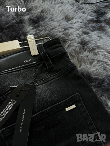 Amiri черни дънки, снимка 4 - Дънки - 53879345
