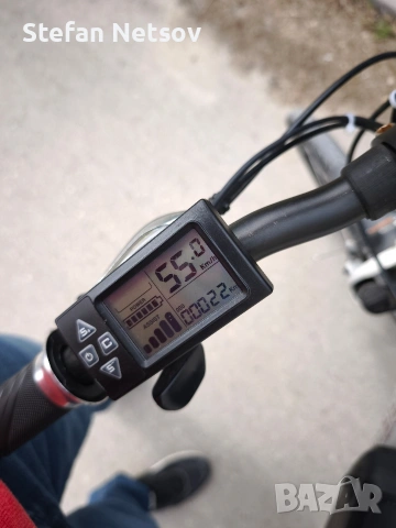 Електрически велосипед Bergamont L 28", с нов кит 1000W, 13ah 48v, снимка 6 - Велосипеди - 50326618