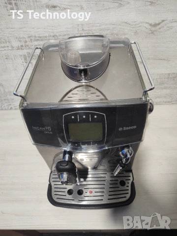 ГАРАНЦИЯ ! Saeco Sirius S-Class Touch / Кафеавтомат - робот, снимка 3 - Кафемашини - 53038908
