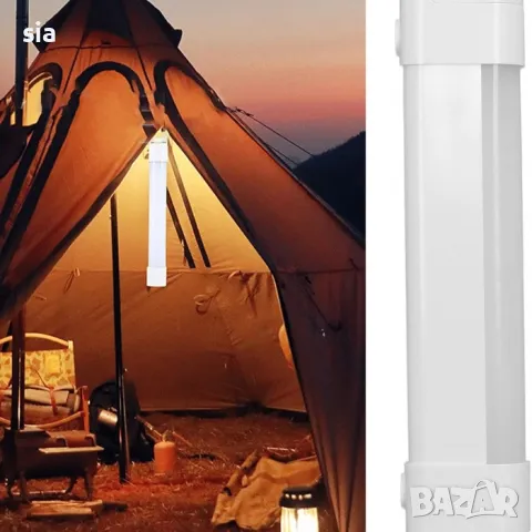 Лампа интериорна със солар 17см, снимка 3 - Къмпинг осветление - 26174721