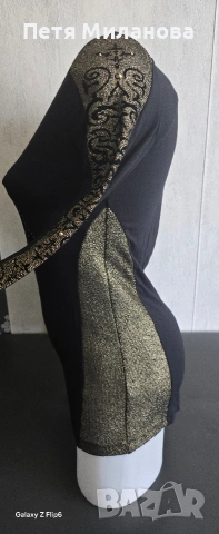 Ефектна дамска блуза , снимка 2 - Блузи с дълъг ръкав и пуловери - 54344569