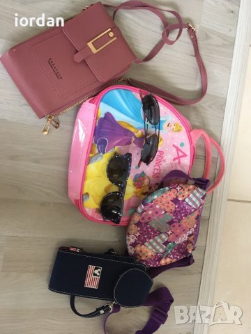 Лот чанти,аксесоари+подарък детски очила, снимка 2 - Раници - 40387879