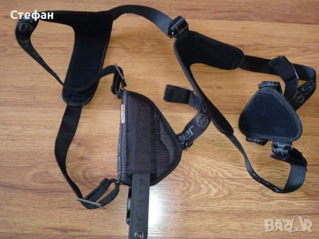 Кобур раменен подмишничен за пистолет, снимка 7 - Оборудване и аксесоари за оръжия - 40537872