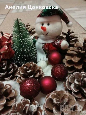 Ръчно изработена коледна украса , снимка 1