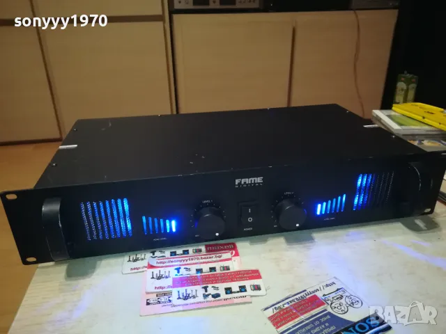 fame-amplifier-внос swiss 1102252014, снимка 3 - Ресийвъри, усилватели, смесителни пултове - 49089785