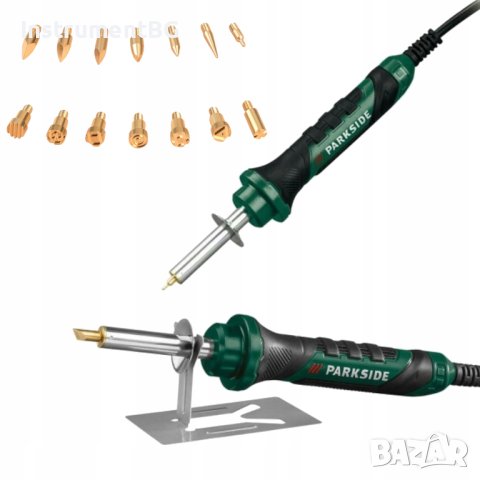 Пирограф Parkside PBMK 30 A1 за декоративни надписи, рисунки и креативна украса върху кожа, дърво и , снимка 9 - Други - 44183803