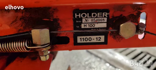 Мото фреза Holder H 100, снимка 5 - Градинска техника - 49385222