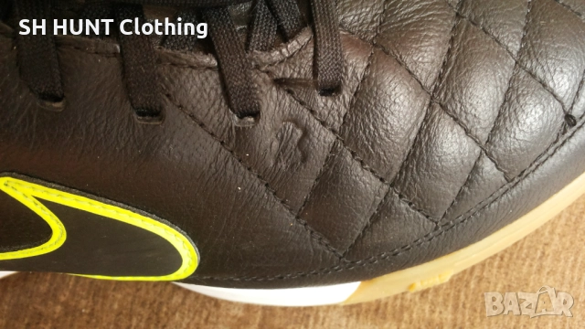 NIKE TIEMPO Размер EUR 42 / UK 7,5 обувки за футбол в зала естествена кожа 45-13-S, снимка 8 - Футбол - 52227696
