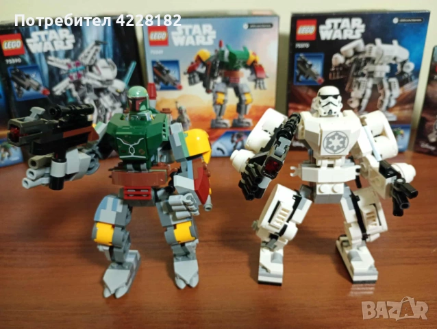 Lego Star Wars Mech и Microfighter, снимка 9 - Конструктори - 53297980