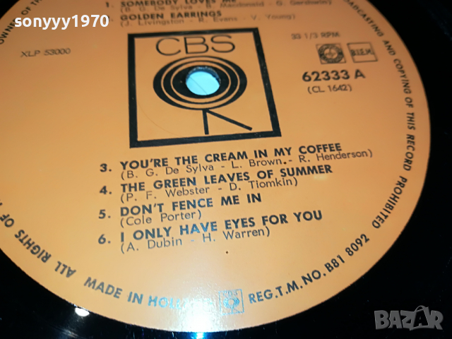 THE RAY CONNIFF SINGERS-ВНОС ENGLAND 1404221437, снимка 11 - Грамофонни плочи - 36456372