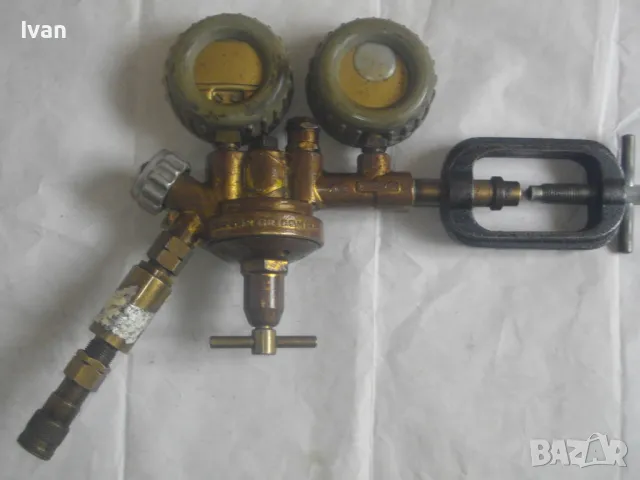 Оксиженен оригинален РЕДУЦИР ВЕНТИЛ РАЗЛИЧНИ за кислород ацетилен MESSER GRIESHEIM EWO GLOOR 315 bar, снимка 15 - Други инструменти - 47548101