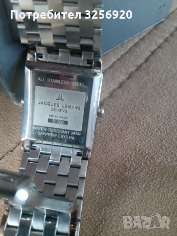 Продавам часовник JACQUES LEMANS GENEVE , снимка 4 - Мъжки - 35594350