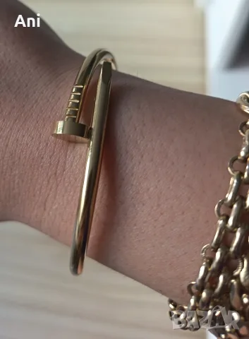 Гривна пирон Cartier, снимка 3 - Гривни - 56441080