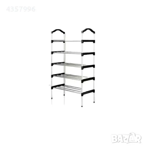 Етажерка, За обувки, Метал, 5 рафта , снимка 2 - Етажерки - 48876509