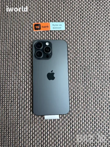 100% Батерия  iPhone 15 PRO MAX ❗️Лизинг от 29€/мес ❗️256Gb Black Titanium❗️черен  ⛔️КАТО НОВ❗️