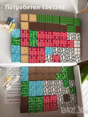 Майнкрафт магнитни кубчета 300/200/100/50 части, снимка 4 - Конструктори - 52048276