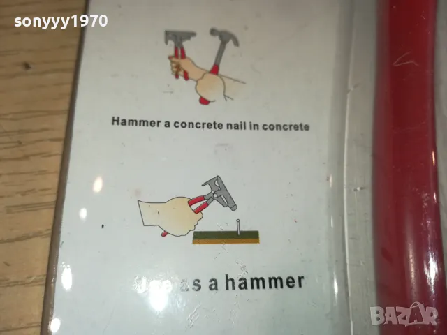 Мултифункционални клещи с чук и удобни гумени дръжки. Размери: 20х11 см 1612241604, снимка 17 - Клещи - 48367716