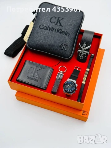 Чантa часовник сет кутия Calvin Klein, снимка 3 - Мъжки - 51170012