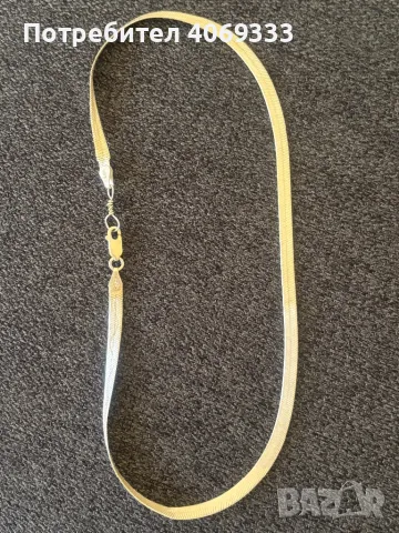 Дамско сребърно колие 8.9гр , снимка 1