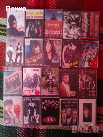 Подарявам касетки с музика - използвани