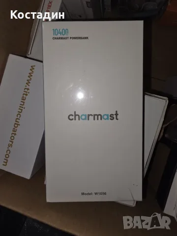 Преносима батерия (Power Bank) Charmast 10400mAh – Модел W1056 фабрично фолио 