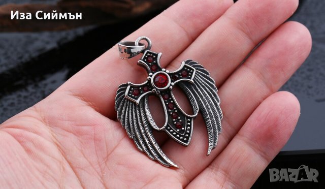 Висулка от медицинска стомана , снимка 3 - Колиета, медальони, синджири - 34907236