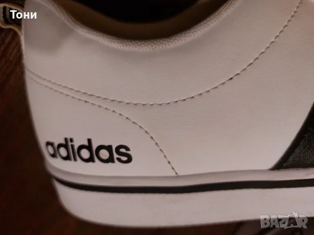 ADIDAS Оригинал Нови Кожени Мъжки Маратонки 44, снимка 5 - Маратонки - 56121748