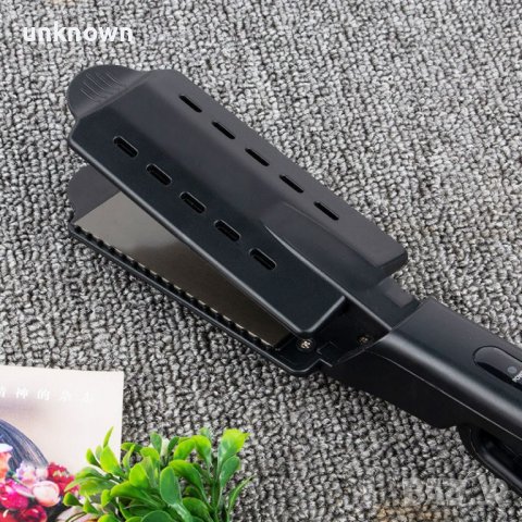 Професионална турмалинова преса за коса с йони, снимка 5 - Преси за коса - 42600404