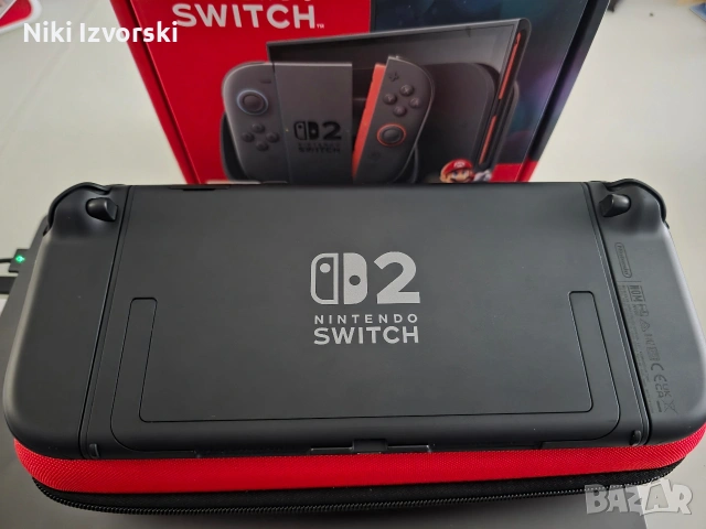 Конзола Nintendo Switch 2 + Mario Kart World Bundle + 2 години гаранция, снимка 2 - Nintendo конзоли - 54353727