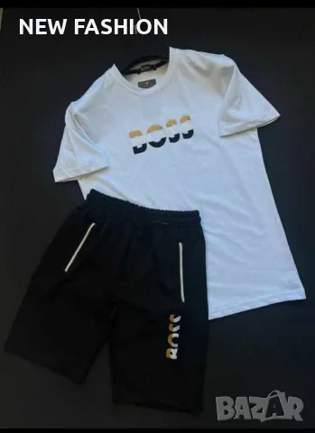 Мъжки Памучни Комплекти- лого Бродирано ✨Boss