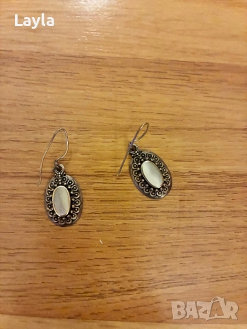 Сребърни обеци