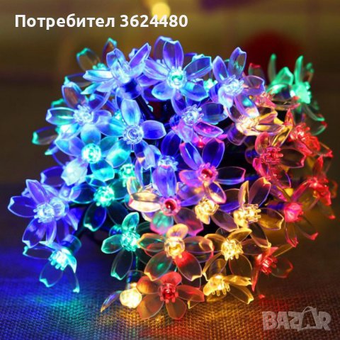 Лампички  цветя за градина соларни, снимка 18 - Други стоки за дома - 40671586