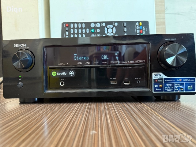 Denon AVR-X1400h, снимка 8 - Ресийвъри, усилватели, смесителни пултове - 52080794