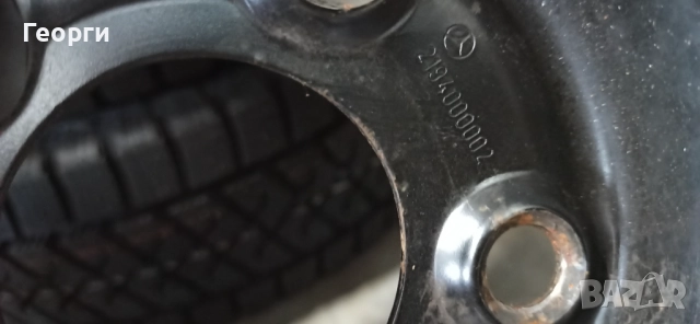 Резервна гума Патерица за Mercedes 16 цола, снимка 2 - Гуми и джанти - 52648351