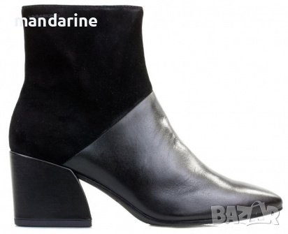 VAGABOND № 36 🍊 Дамски боти от естествена кожа и велур нови и кутия, снимка 2 - Дамски боти - 38897173