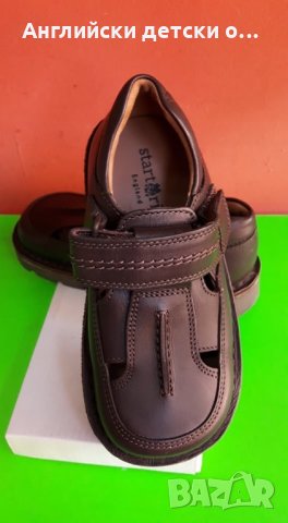 Английски детски обувки естествена кожа-отворени START RITE, снимка 2 - Детски обувки - 29259311